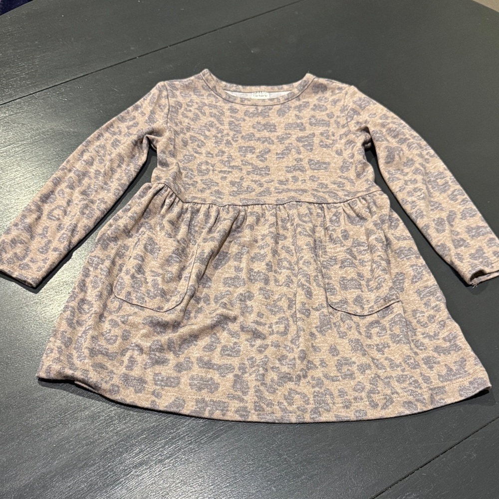 Carters Leopard Dress - 24 months